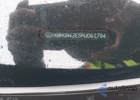 2015 Hyundai Genesis 3.8 из США, поврежденный, VIN KMHGN4JE5FU061794